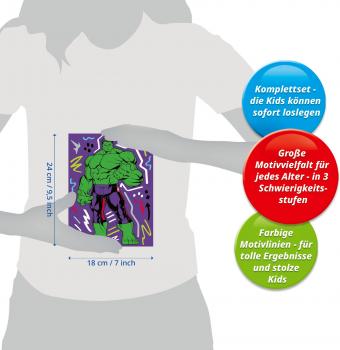Ravensburger Malen nach Zahlen CREART Serie D Character Hulk Smash 12023189