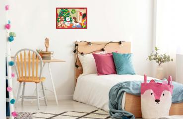 Ravensburger Malen nach Zahlen CREART Serie C Pfoten-Weihnachten 12023192 12023192