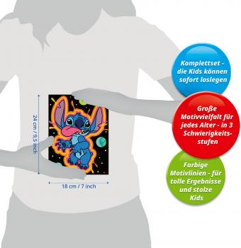 Ravensburger Malen nach Zahlen CREART Trend Serie D Disney Stitch Verloren im All 12023193 12023193