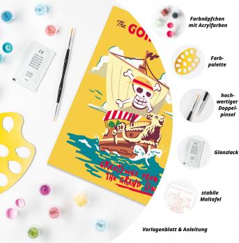 Ravensburger Malen nach Zahlen CREART Trend Serie D One Piece Das Piratenschiff Flying Lamb 12023195