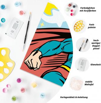 Ravensburger Malen nach Zahlen CREART Trend Serie D DC Comics Retro Superman 12023196 12023196