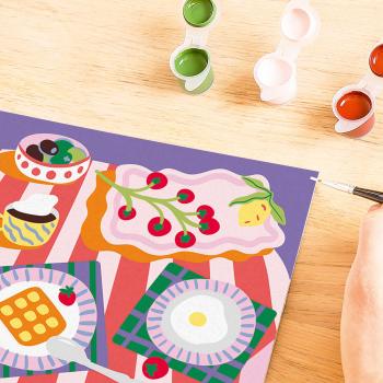 Ravensburger Malen nach Zahlen CREART Trend Serie Quadratisch Adults Trend Frühstückszeit 12023197