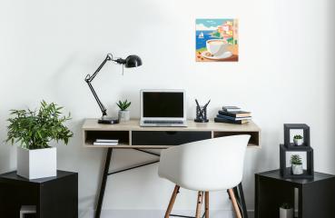 Ravensburger Malen nach Zahlen CREART Trend Serie Quadratisch Cappuccino in Positano 12023200