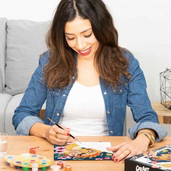 Preview: Ravensburger Malen nach Zahlen CREART Trend Serie C Feuerdrache Flora 12023201