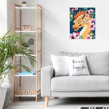 Preview: Ravensburger Malen nach Zahlen CREART Trend Serie C Feuerdrache Flora 12023201