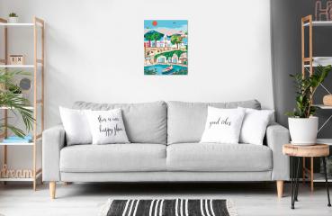 Ravensburger Malen nach Zahlen CREART Trend Serie C Griechische Insel 12023204