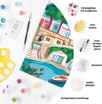 Ravensburger Malen nach Zahlen CREART Trend Serie C Griechische Insel 12023204