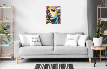 Ravensburger Malen nach Zahlen CREART Trend Serie C Farbenfrohe Frau 12023274