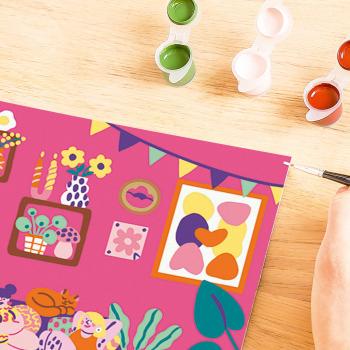 Ravensburger Malen nach Zahlen CREART Trend Serie C Pyjama Party 12023275