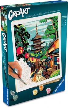 Preview: Ravensburger Malen nach Zahlen CREART Trend Serie C Japan 12023276