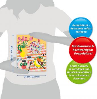 Ravensburger Malen nach Zahlen CREART Trend Serie C Disco Vibes 12023277