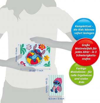 Ravensburger Malen nach Zahlen CREART Atelier Atelier Stitch Komplettset 12023305