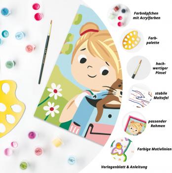 Ravensburger Malen nach Zahlen CREART Serie D Character Tilli & Otti 12023308