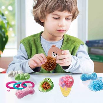 Preview: Ravensburger Creation kreative Grundtechniken BeCreative Midi Pompons Kawaii 12028010