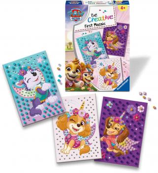 Preview: Ravensburger Creation BeCreative Midi Mein erstes Mosaik Paw Patrol 12028012