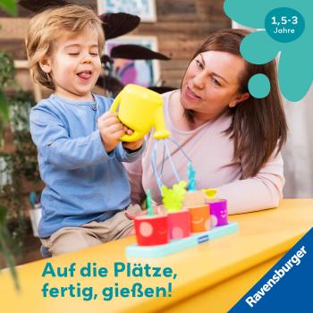 Ravensburger Kleinkindwelt Motorikspielzeug Play+ Puzzle- Spiel-Set Meine kleinen Pflanzen 12034063