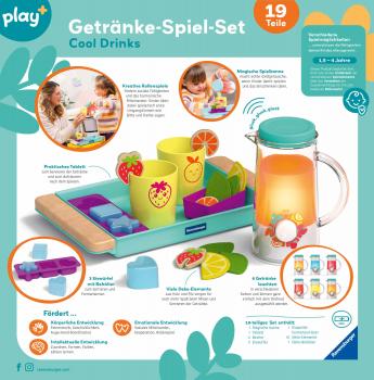 Ravensburger Spielwelt Küche Play+ Getränke-Spiel-Set Cool Drinks 12034066