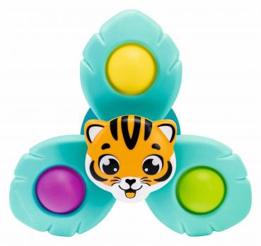 Preview: Ravensburger Kleinkindwelt Motorikspielzeug Play+ Spin & Pop: Baby-Fidget-Spinner Tiger 12034080