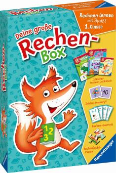 Preview: Ravensburger Buch Lernen Deine große Rechen Box 1.Klasse 12038002