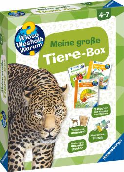 Preview: Ravensburger Buch Wieso? Weshalb? Warum? Kindersachbuch Meine große Tiere Box 12038003