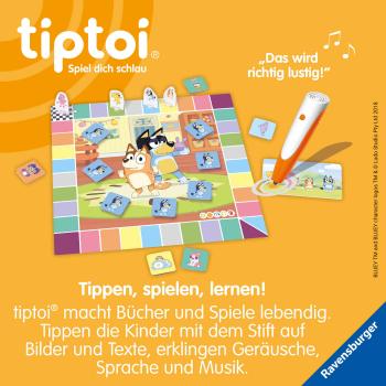 Ravensburger tiptoi Lernspiel Bluey Aufräum-Spaß 00239