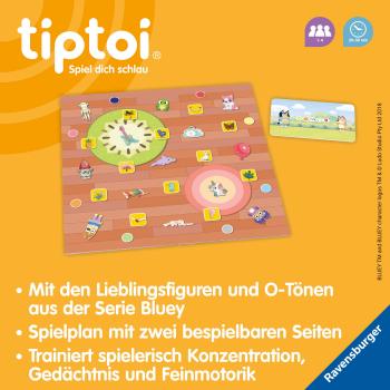 Ravensburger tiptoi Lernspiel Bluey Aufräum-Spaß 00239