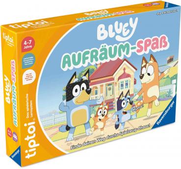 Preview: Ravensburger tiptoi Lernspiel Bluey Aufräum-Spaß 00239