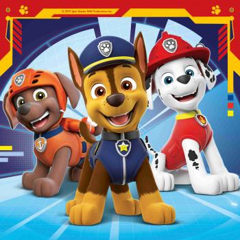 Preview: 3 x 49 Teile Ravensburger Kinder Puzzle Paw Patrol 05048
