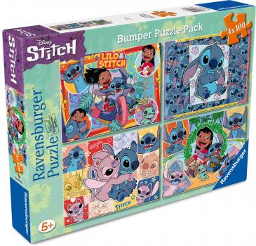 Preview: 4 x 100 Teile Ravensburger Kinder Puzzle Aloha! 05731