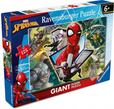 Preview: 125 Teile Ravensburger Kinder Puzzle Bodenpuzzle Spider-Man Der Superheld Spiderman 09790