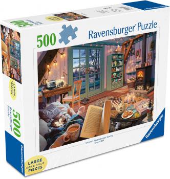 Preview: 500 Teile Ravensburger Puzzle Large Pieces Große Teile Gemütliche Leseecke 14967