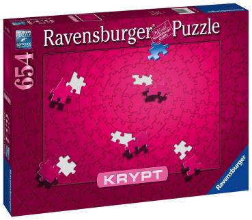654 Teile Ravensburger Puzzle Krypt Pink 16564
