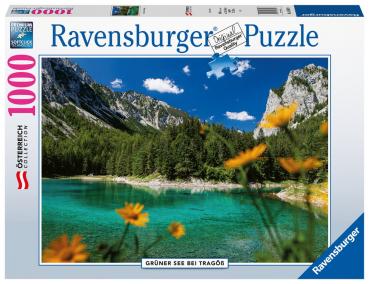 1000 Teile Ravensburger Puzzle Österreich Collection Grüner See bei Tragöß 16869