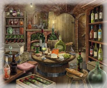 99 Teile Ravensburger Puzzle Exit Im Gutshaus Teil 4 Weinkeller 16880