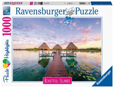 1000 Teile Ravensburger Puzzle Beautiful Islands Paradiesische Aussicht 16908