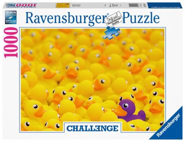 1000 Teile Ravensburger Puzzle Challenge Quietscheenten 17097