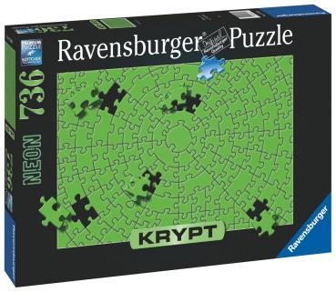 736 Teile Ravensburger Puzzle Krypt Neon Green 17364