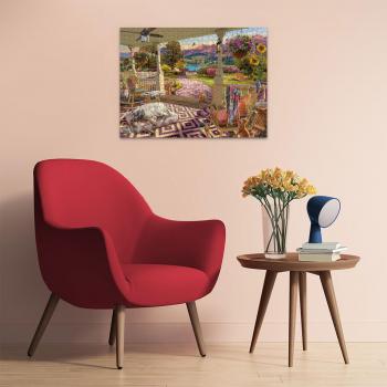 750 Teile Ravensburger Puzzle Large Pieces Große Teile Entspannung auf der Veranda 17457