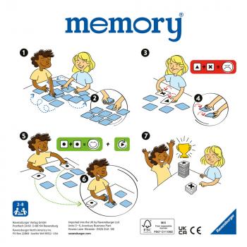 64 Karten Ravensburger Kinderspiel Kartenlegespiel memory Junior 20880