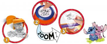 Ravensburger Creation Zeichnen XOOMY Maxi Xoomy Maxi Stitch & Disney Classics A4 Tisch 23489