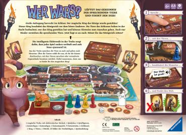 Ravensburger Kinderspiel Detektivspiel Wer war's? 23494