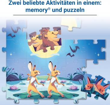 80 Karten Ravensburger Kartenlegespiel memory Puzzle Tiere am Teich 24690