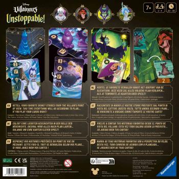 Ravensburger Familienspiel Strategiespiel Disney Villainous Unstoppable! 24694