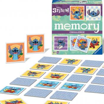 64 Karten Ravensburger Kartenlegespiel Challenge memory Disney Stitch 24697