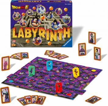 Ravensburger Familienspiel Such- und Schiebespiel Dragon Ball Super Labyrinth 24740
