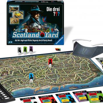Ravensburger Familienspiel Detektivspiel Scotland Yard Die drei ??? 24741