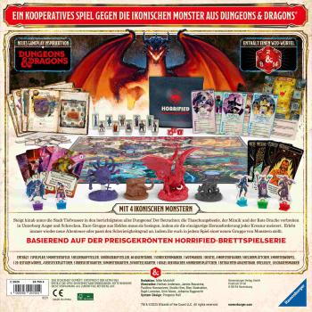 Ravensburger Familienspiel Strategiespiel Horrified Dungeons & Dragons 24755