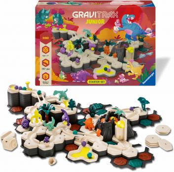 Ravensburger Kugelbahn GraviTrax Junior StarterSet XXL Dino 24845