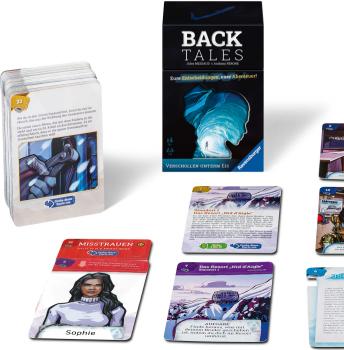 Ravensburger Familienspiel Strategiespiel Back Tales 24849