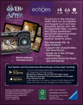 Ravensburger Familienspiel Audiospiel echoes Ever & After Der gläserne Sarg 24850